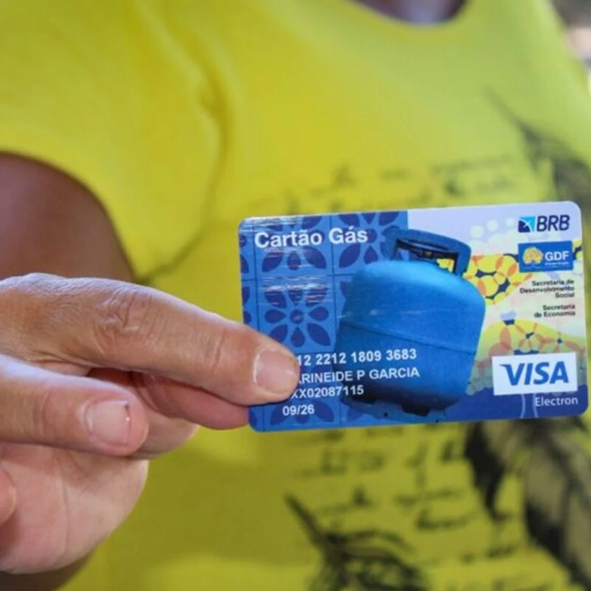 Cartão Gás: mais de 30 mil famílias do DF devem trocar documento até 15/10