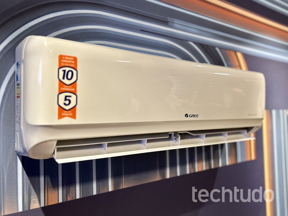 Ar-condicionado Gree — Foto: Tainah Tavares/TechTudo
