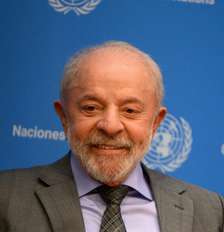 O presidente Lula na Assembleia Geral da ONU em 2025. Foto: Getty Images via AFP - ALEXI J. ROSENFELD / RFI
