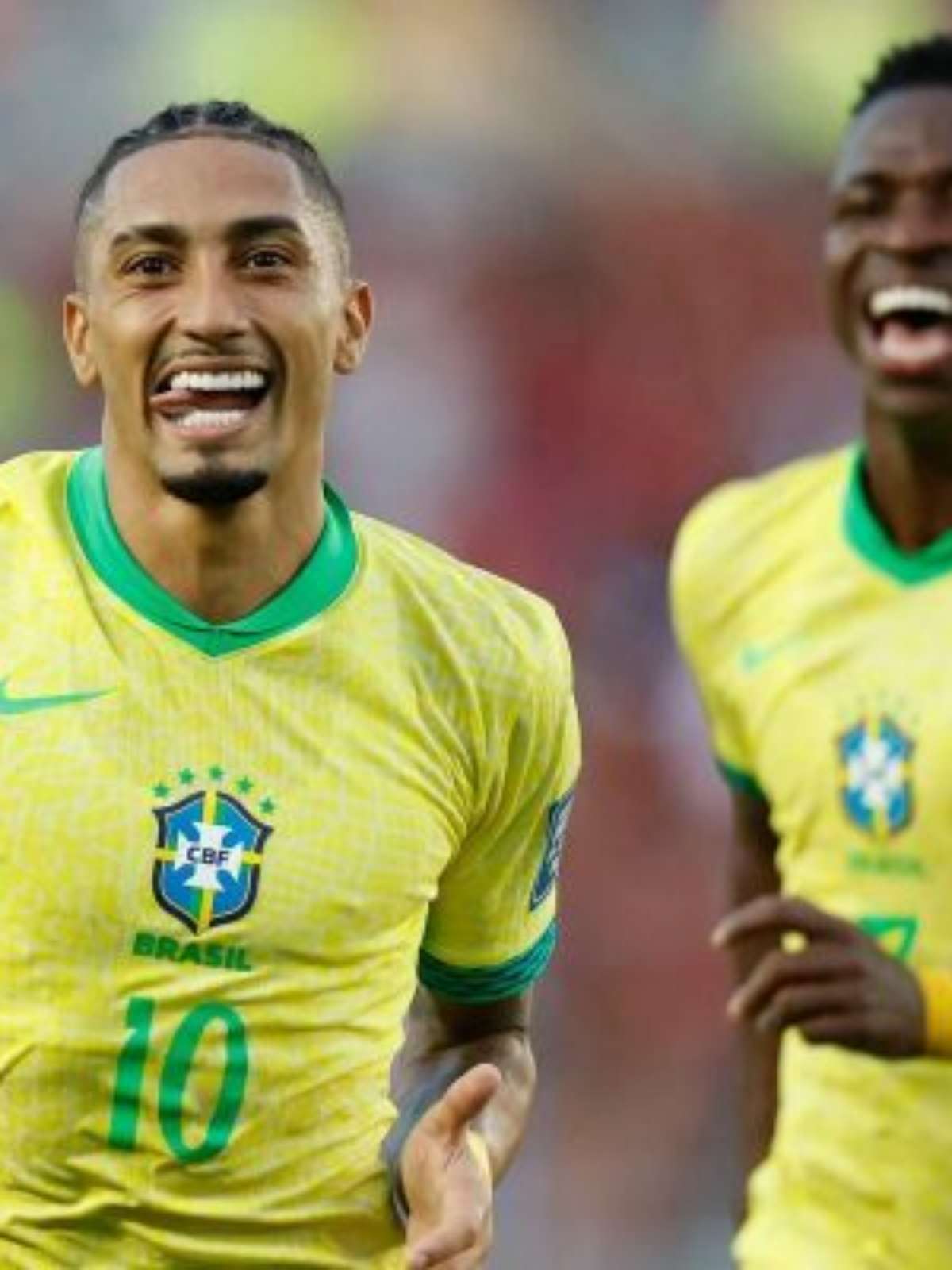 Numeração da Seleção: Raphinha é 10 e Endrick herda a 9