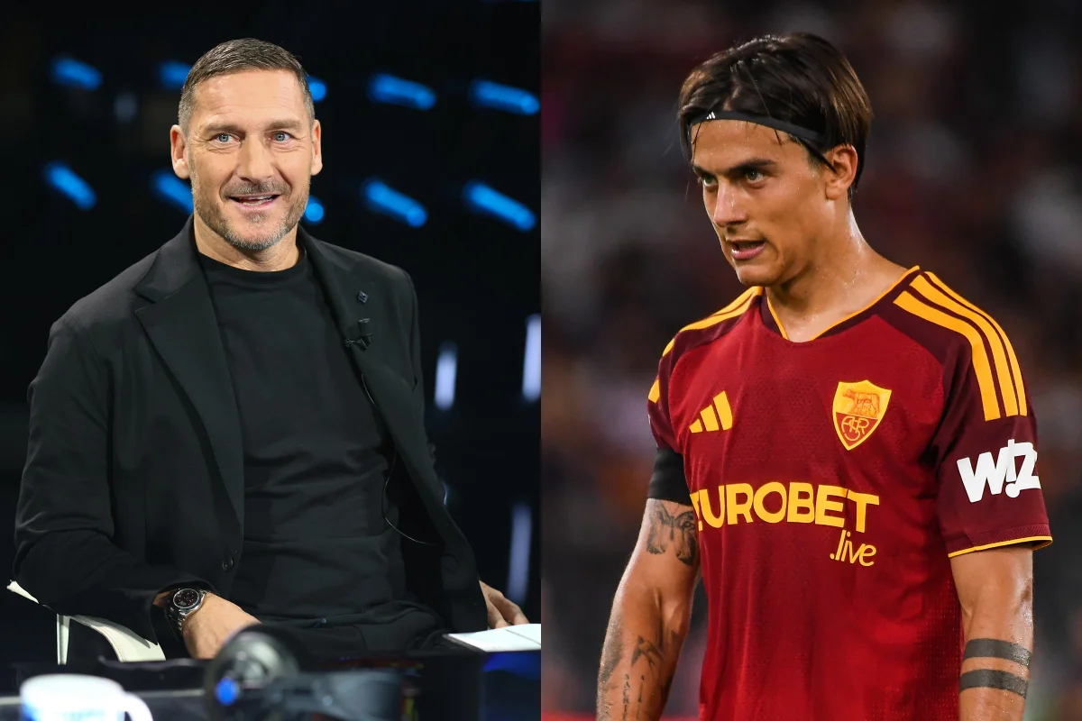 “Vocês estão todos loucos?”: Totti rejeita camisa 10 da Roma para Dybala