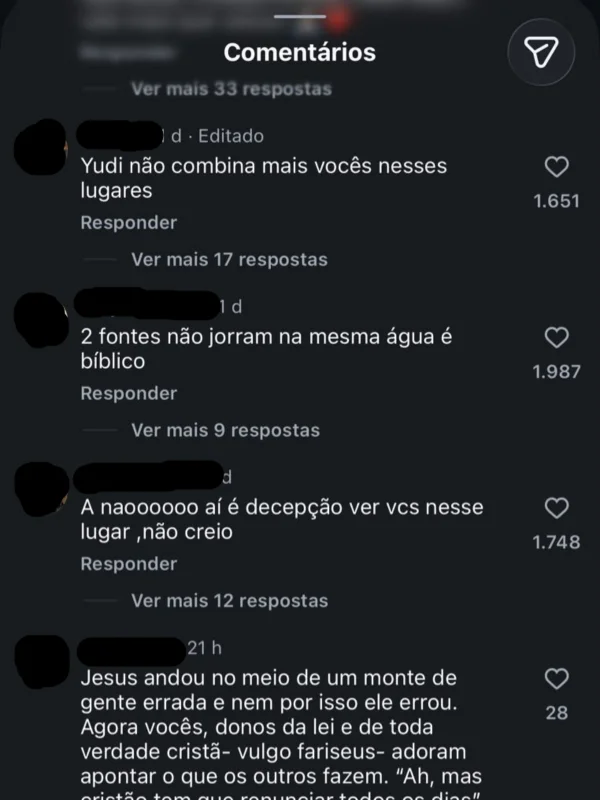 Evangélico, Yudi Tamashiro é criticado por fãs após ter ido ao Rock in Rio