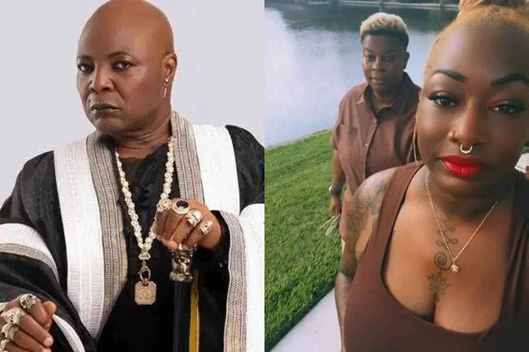 Charly Boy celebrates daughter’s engagement to female partner