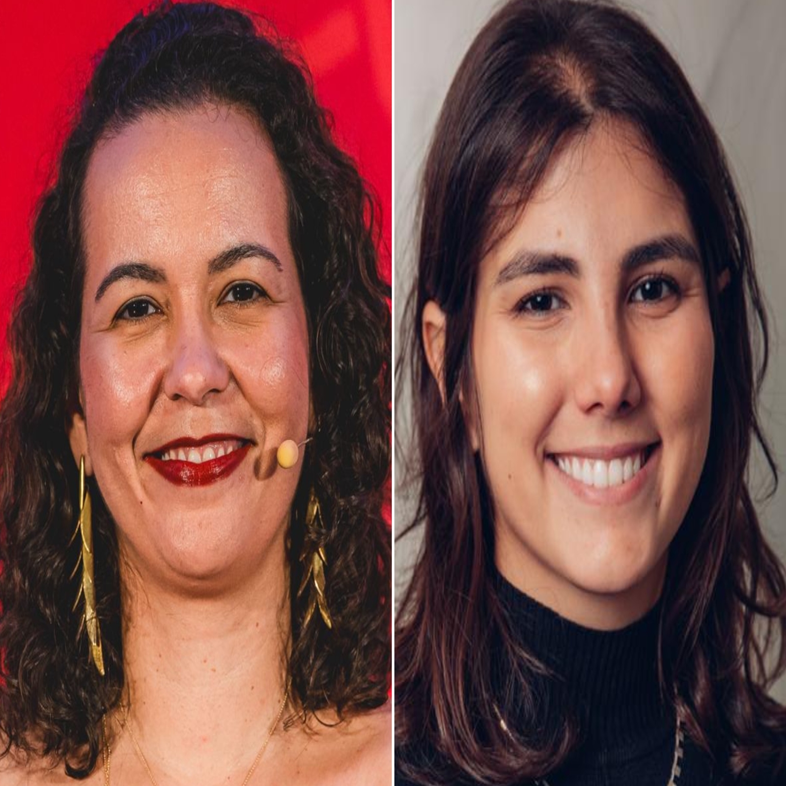 Foto de Nina Santos e Paula Ponce