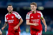 Odegaard marcou o gol da vitória do Arsenal