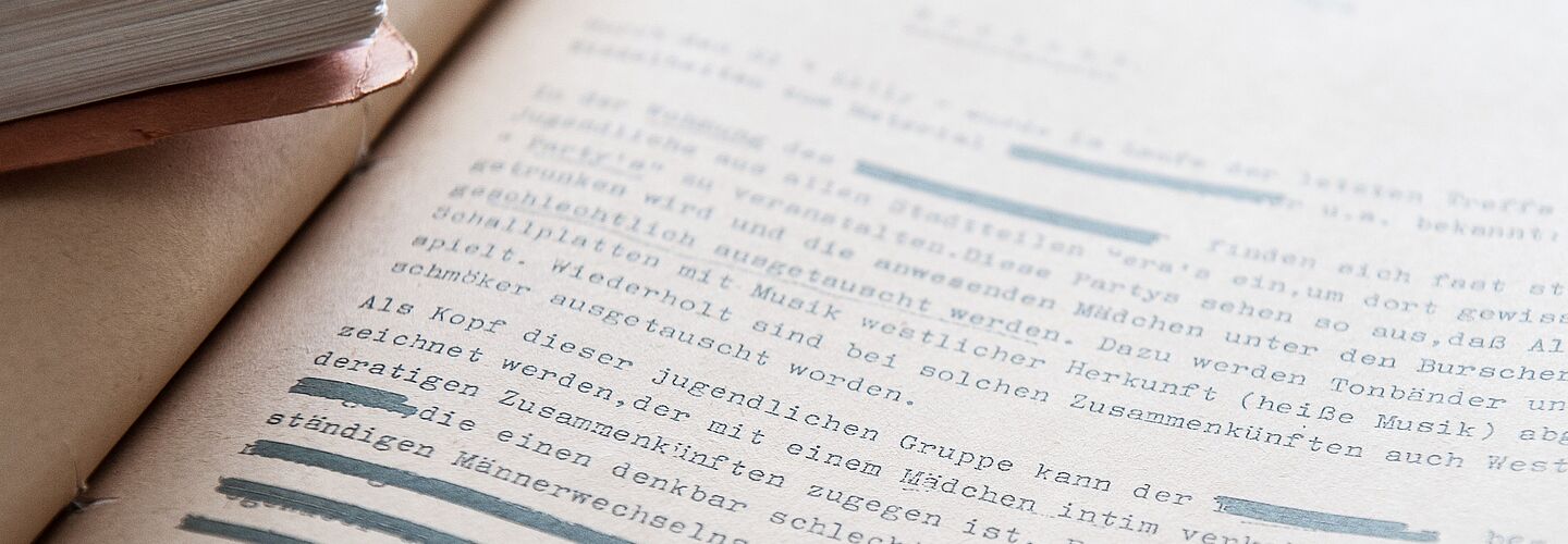 MfS-Akte (Ministerium für Staatssicherheit)