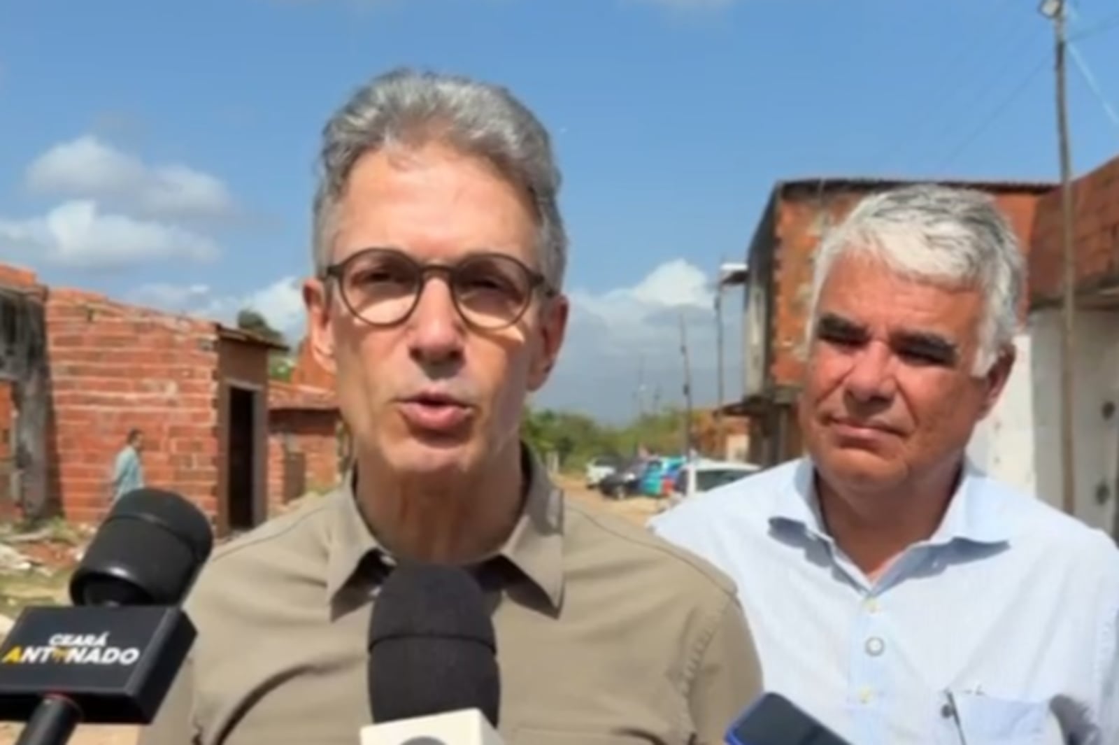 Romeu Zema (Novo) cumpriu agenda em Fortaleza (CE) nesta sexta-feira (11) Reprodução/Campanha Romeu Zema - 11.09.2026