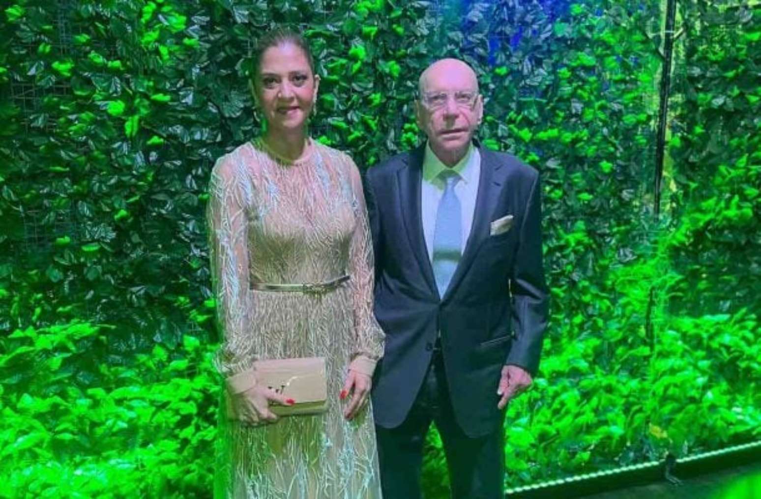 Jos&eacute; Roberto Lamacchia ao lado de Pedrinho, presidente do Vasco &ndash;