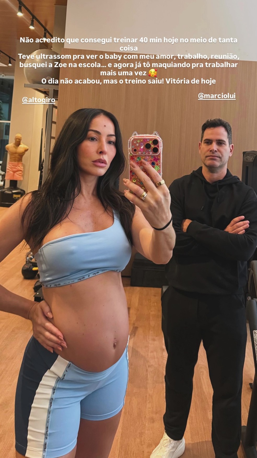 Sabrina Sato mostra rosto do bebê que espera com Nicolas Prattes: 'Já te amamos tanto'; foto