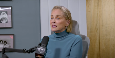 A atriz Sharon Stone participou do podcast Breakdown Foto: Reprodu&ccedil;&atilde;o/Youtube