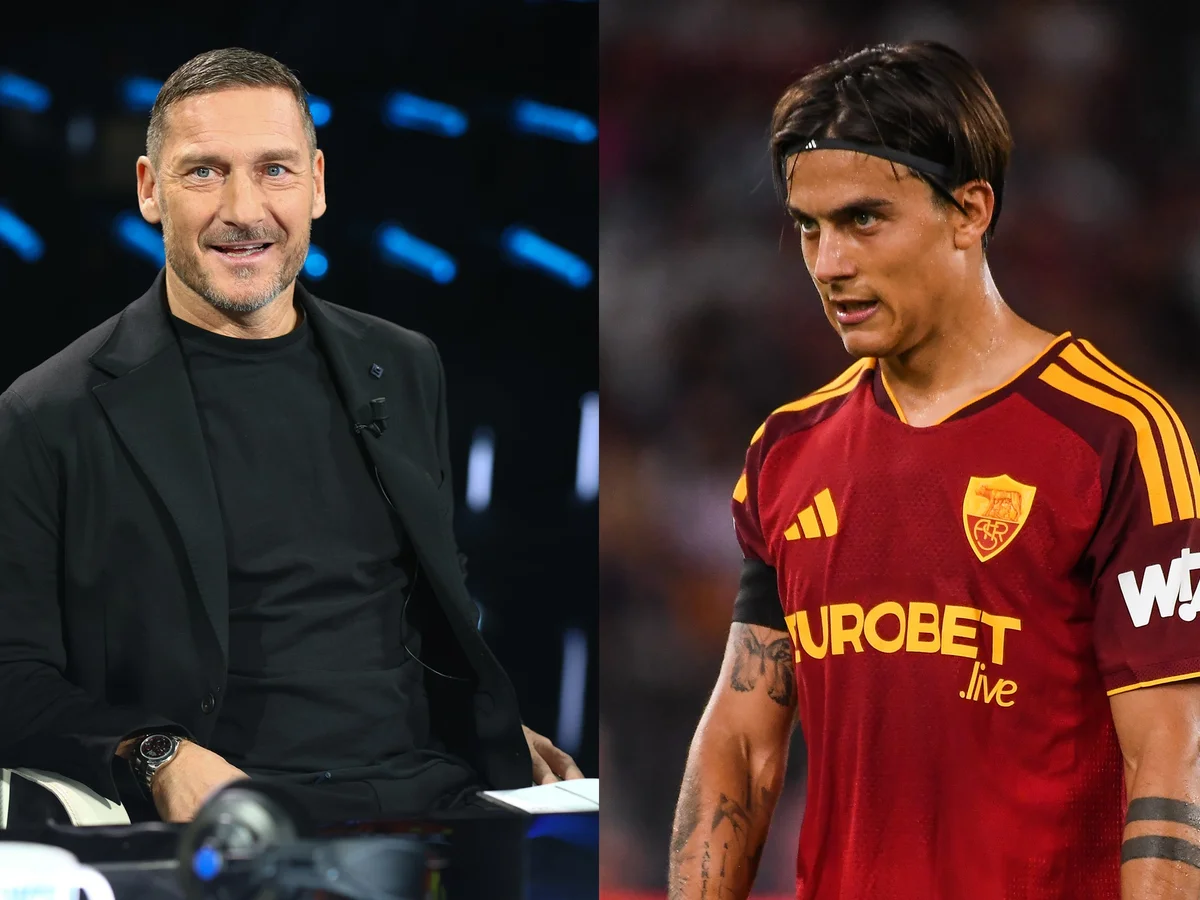 “Vocês estão todos loucos?”: Totti rejeita camisa 10 da Roma para Dybala