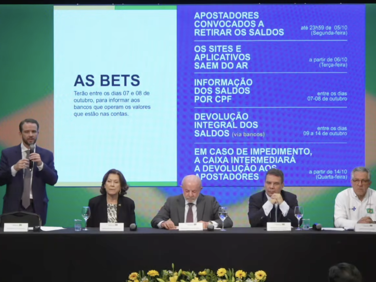Quando começa a valer a proibição de apostas em bets no Brasil? Veja as datas