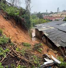 Casal e filho de 5 anos morrem após casa ser soterrada em deslizamento de encosta no PR Foto: Divulgação/CBMPR
