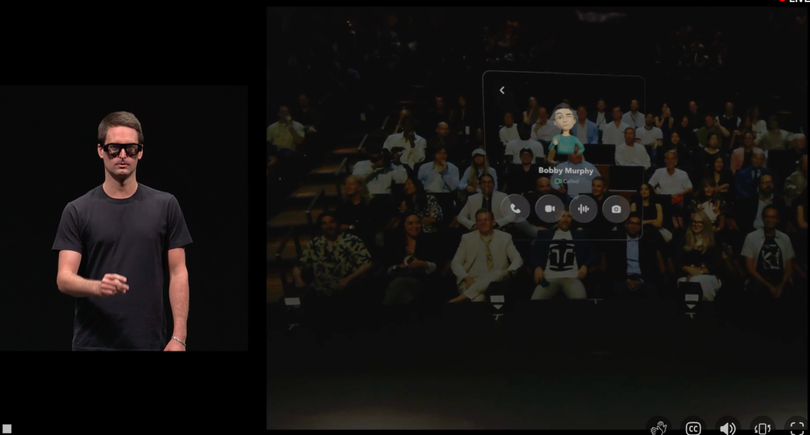 A Snap tenta fazer o caso novamente por seus óculos inteligentes de US$ 2.200
