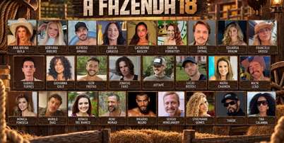 Participantes de A Fazenda 18 Foto: Mais Novela