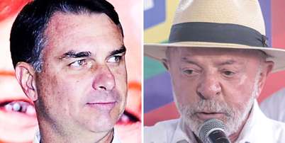 Fl&aacute;vio Bolsonaro (PL) e Luiz In&aacute;cio Lula da Silva (PT) Foto: Montagem/Fotos: Estad&atilde;o Conte&uacute;do