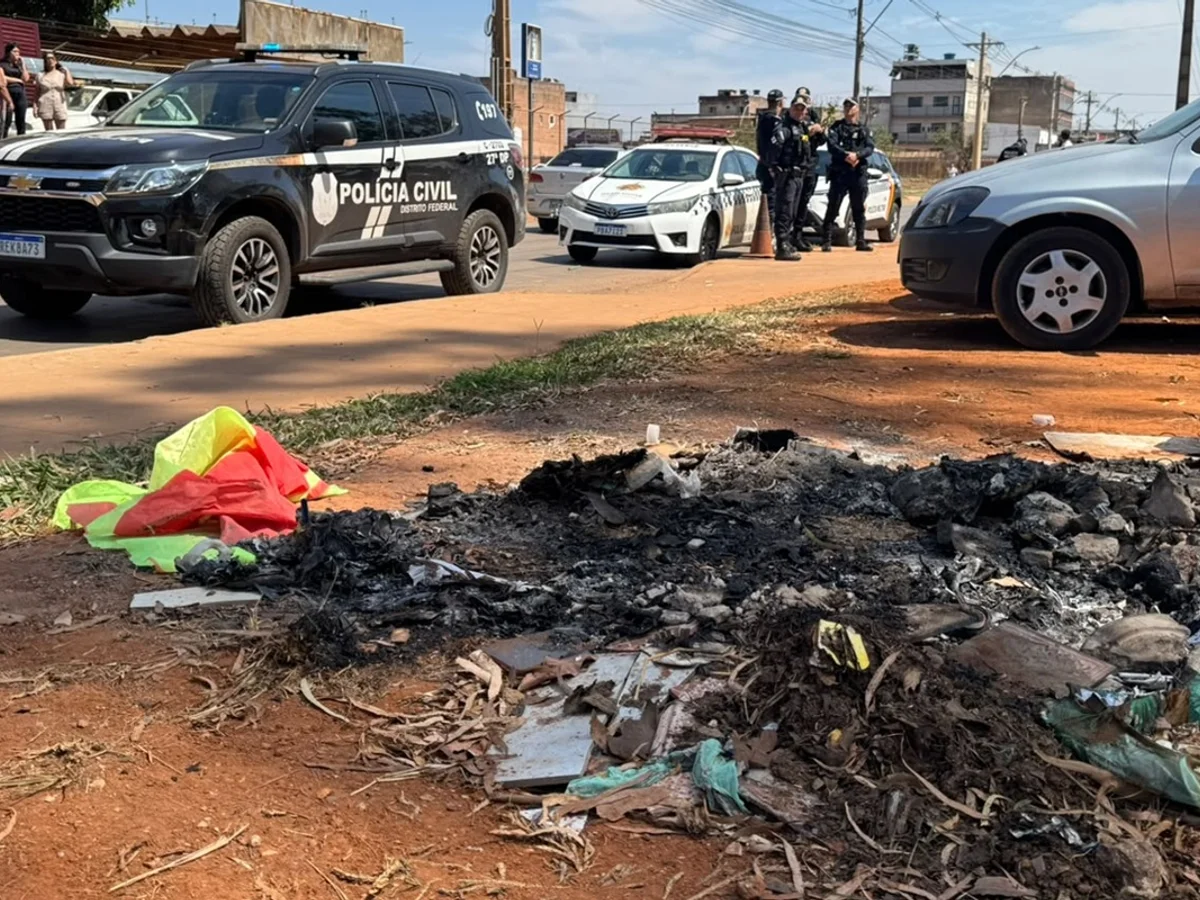 Mãe de recém-nascido encontrado carbonizado é localizada pela polícia