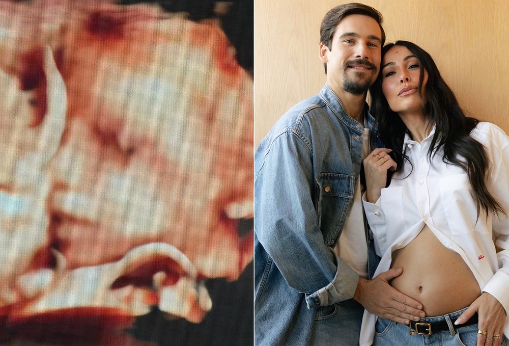 Sabrina Sato mostra rosto do bebê que espera com Nicolas Prattes: 'Já te amamos tanto'; foto